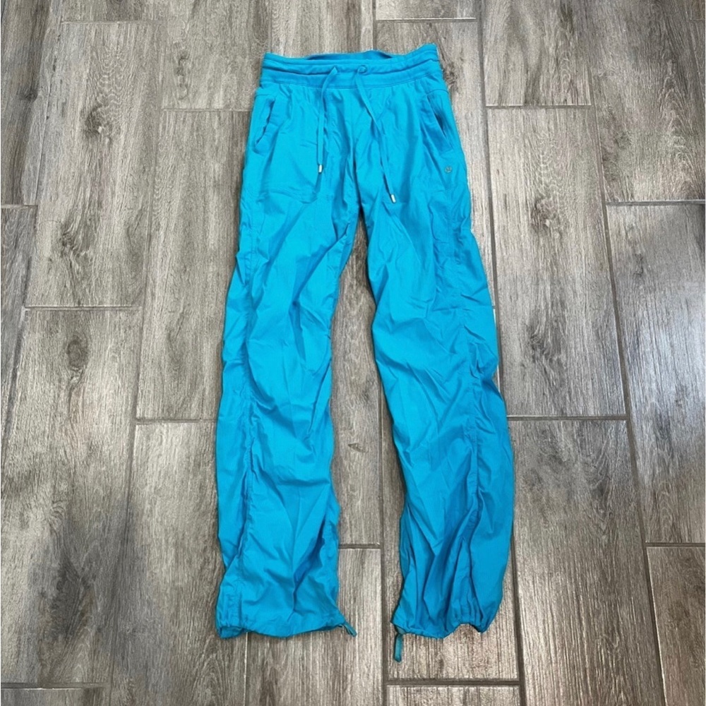 Teal Lululemon Dance Studio Pants